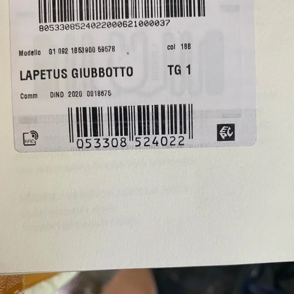 Moncler Genius Lapetus Jacket Size 1 (Beige)